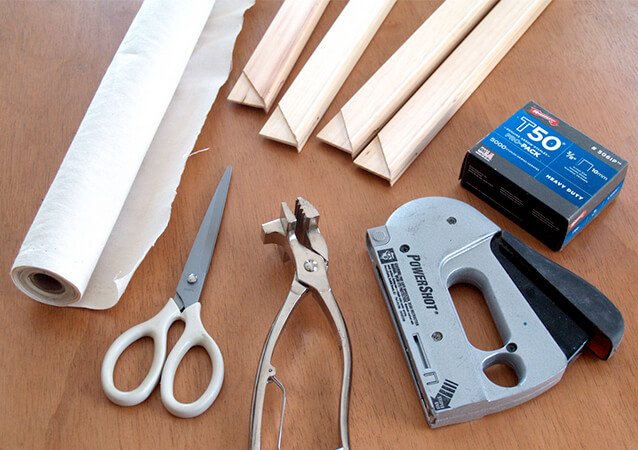 How to Stretch Your Own Canvas